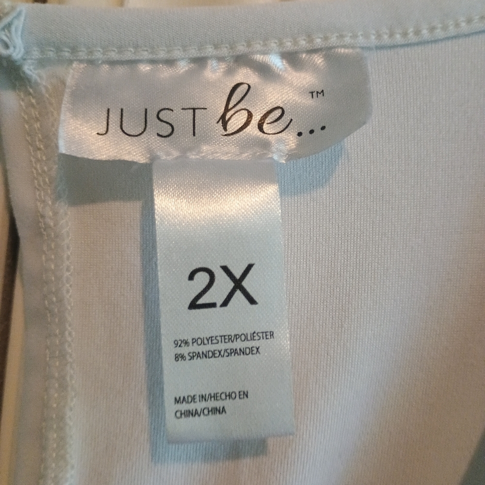 Just Be Women's Vertical Striped Jumpsuit  2X  Back Tie Effortless Chic‎ Boho - Picture 6 of 13
